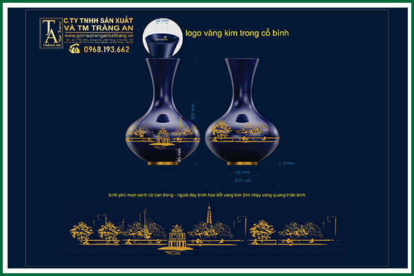 Lọ hoa dáng tỏi 104626